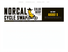 Tablet Screenshot of norcalcycleswap.com